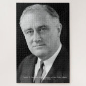 Franklin D. Roosevlt 32. Präsident USA Puzzle (Vertikal)