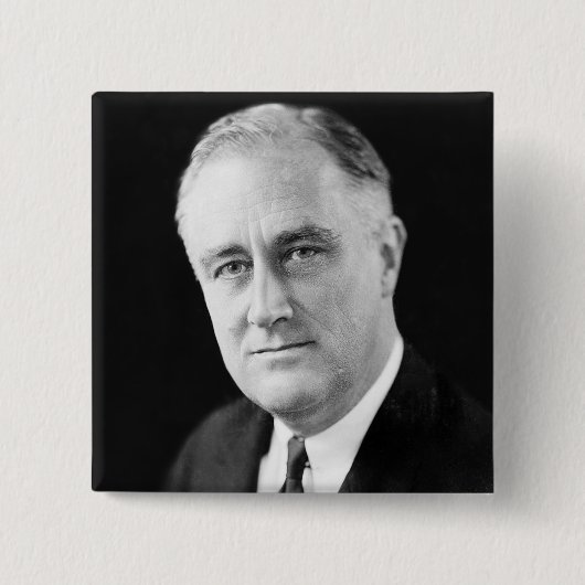 Franklin Delano Roosevelt Button (Vorderseite)