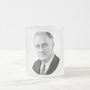 Franklin Delano Roosevelt Mattglastasse