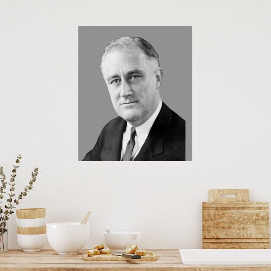 Franklin Delano Roosevelt Poster (Küche)