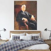 FRANKLIN DELANO ROOSEVELT von Jacob H. Perskie Leinwanddruck (Insitu (Schlafzimmer))