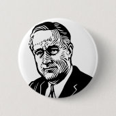 Franklin- Delano Rooseveltknopf Button (Vorderseite)