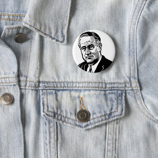 Franklin- Delano Rooseveltknopf Button (Beispiel)