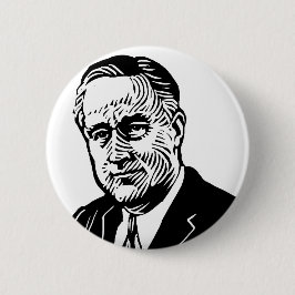 Franklin- Delano Rooseveltknopf Button