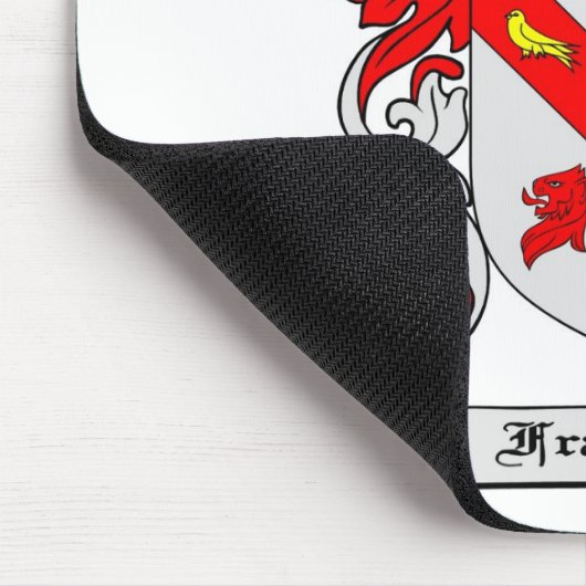 FRANKLIN-FAMILIENWAPPEN - FRANKLIN-WAPPEN MOUSEPAD (Ecke)