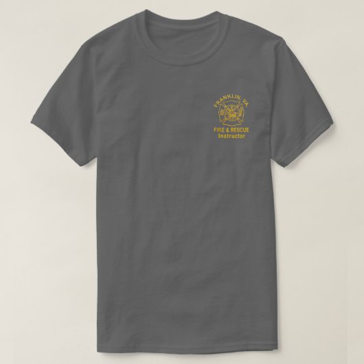 Franklin Fire and Rescue Instructor T-Shirt (Design vorne)