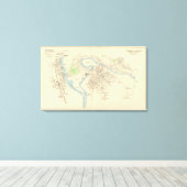 Franklin, Franklin Falls Leinwanddruck (Insitu (Holzboden))