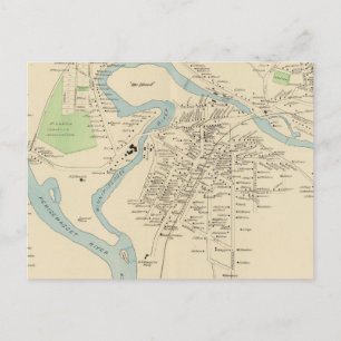 Franklin, Franklin Falls Postkarte