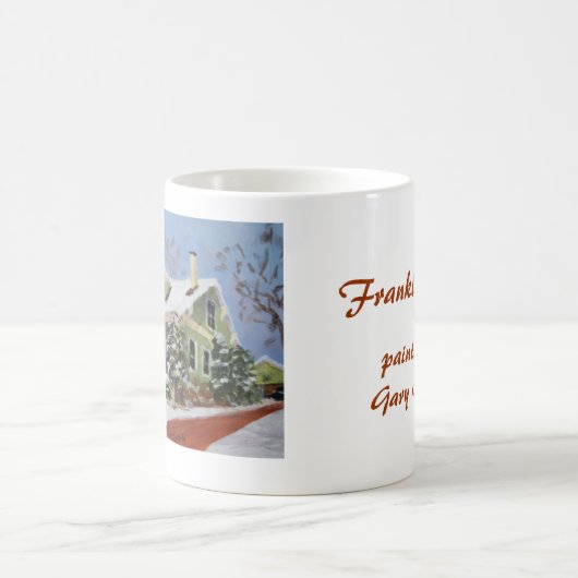 Franklin-Haus, malend durch Gary-Englisch Kaffeetasse (Mittel)