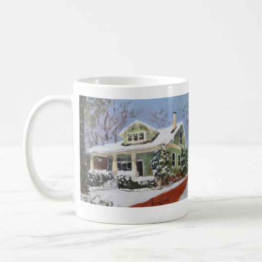 Franklin-Haus, malend durch Gary-Englisch Kaffeetasse (Links)