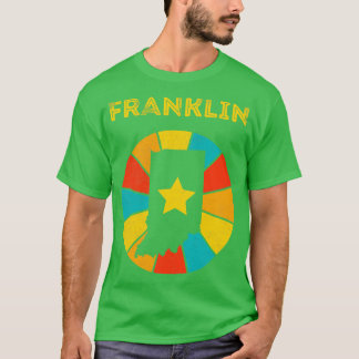 Franklin Indiana Vintag Not leidendes Souvenir T-Shirt