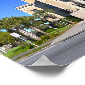 Franklin Landkreis Courthouse, Apalachicola, Flori Poster (Ecke)