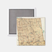 Franklin Landkreis Magnet (Vorderseite/Rückseite)