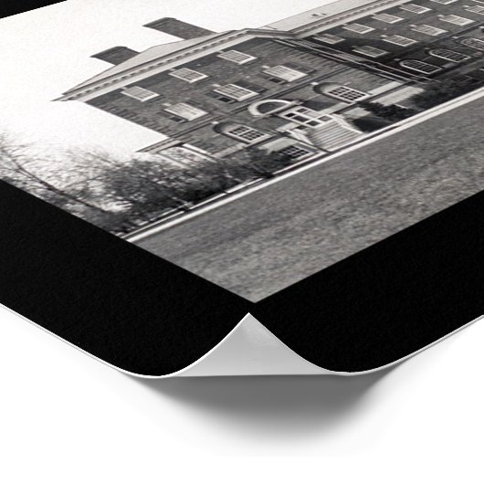 Franklin & Marshall PA Foto 1921 Poster (Ecke)