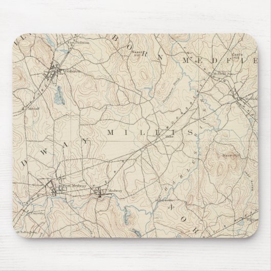 Franklin, Massachusetts Mousepad (Vorne)