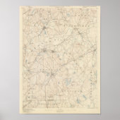 Franklin, Massachusetts Poster (Vorne)