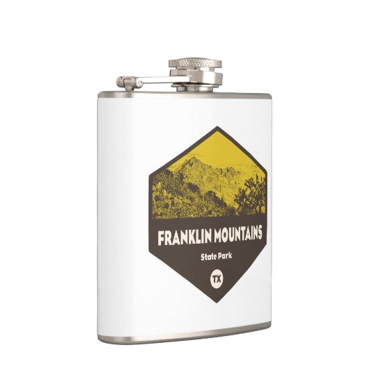 Franklin Mountains Staat Park El Paso Texas Flachmann (Rechts)