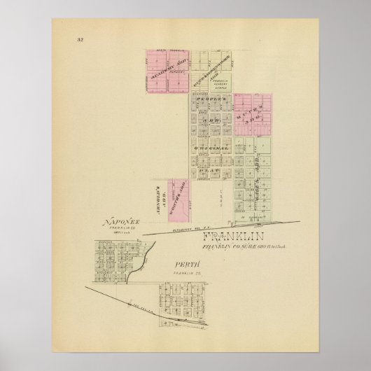 Franklin, Nebraska Poster (Vorne)