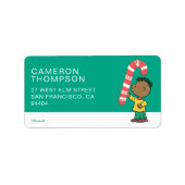 Franklin Peppermint Candy Adressaufkleber (Vorne)