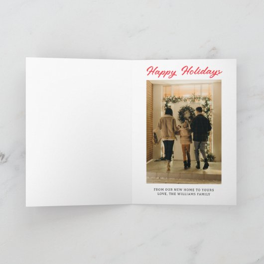 Franklin Peppermint Candy Feiertagskarte (Innenseite)