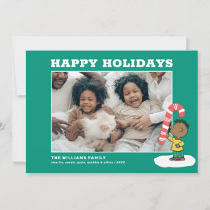 Franklin Peppermint Candy Feiertagskarte