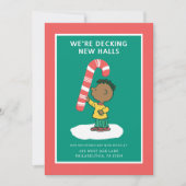 Franklin Peppermint Candy Feiertagskarte (Vorderseite)