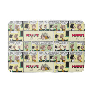 Franklin, Peppermint Patty & Marcie   Math-Klasse Badematte