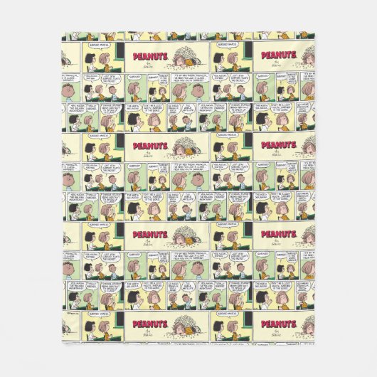 Franklin, Peppermint Patty & Marcie | Math-Klasse Fleecedecke (Vorderseite)