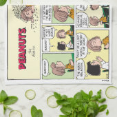 Franklin, Peppermint Patty & Marcie | Math-Klasse Geschirrtuch (Gefaltet)