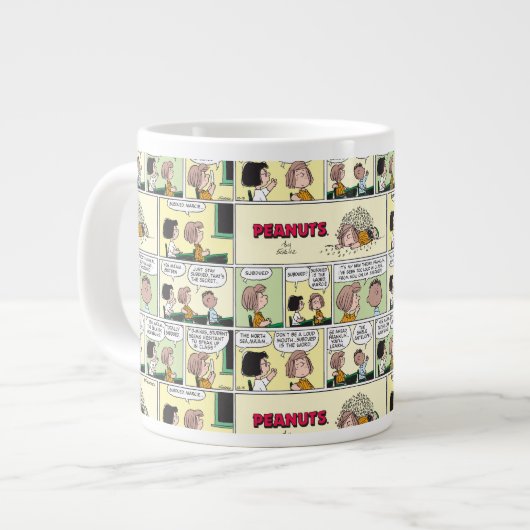 Franklin, Peppermint Patty & Marcie | Math-Klasse Jumbo-Tasse (Vorderseite Links)