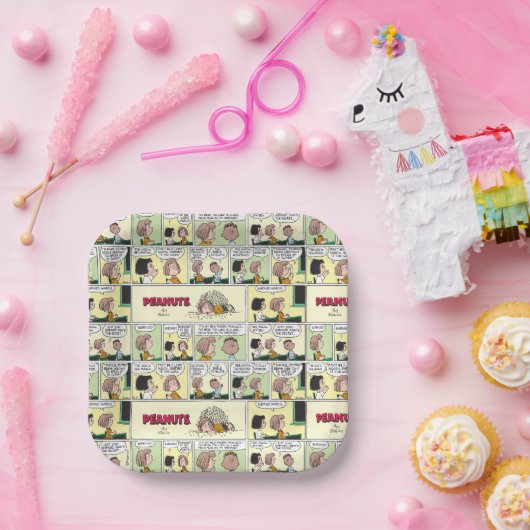 Franklin, Peppermint Patty & Marcie | Math-Klasse Pappteller (Party)