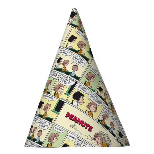 Franklin, Peppermint Patty & Marcie | Math-Klasse Partyhütchen (Rechts)