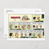 Franklin, Peppermint Patty & Marcie | Math-Klasse Postkarte (Vorne/Hinten)