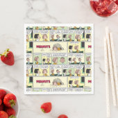 Franklin, Peppermint Patty & Marcie | Math-Klasse Serviette (Beispiel)