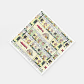 Franklin, Peppermint Patty & Marcie | Math-Klasse Serviette (Ecke)