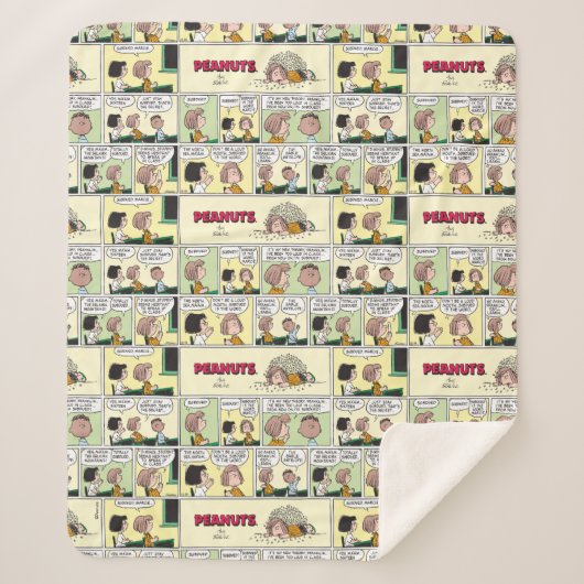 Franklin, Peppermint Patty & Marcie | Math-Klasse Sherpadecke (Vorderseite)