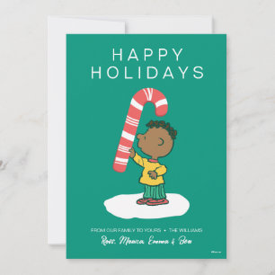 Franklin Pfefferminzbonbon Feiertagskarte