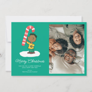 Franklin Pfefferminzbonbon Feiertagskarte