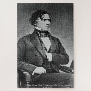 Franklin Pierce 14. Präsident von Amerika. Puzzle