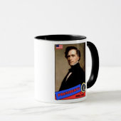 Franklin Pierce Baseball Card Tasse (VorderseiteRechts)