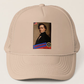 Franklin Pierce Baseballkarte Truckerkappe