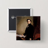 Franklin Pierce Button (Vorne & Hinten)