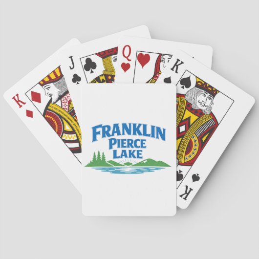 Franklin Pierce Lake Spielkarten (Rückseite)