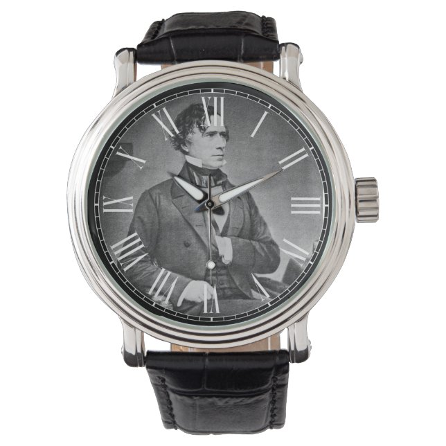 Franklin Pierce Präsident Vintag Watch Armbanduhr (Vorderseite)