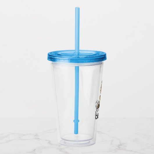 Franklin Playing Soccer Acryltrinkbecher (Rechts)