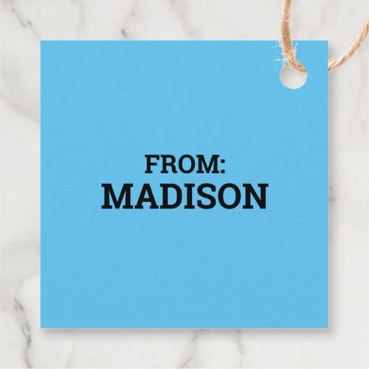 Franklin Playing Soccer Geschenkanhänger (Rückseite)