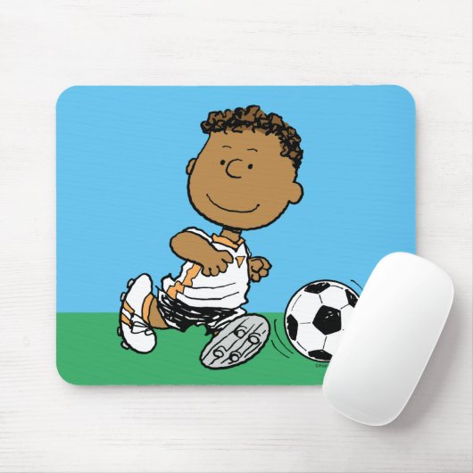 Franklin Playing Soccer Mousepad (Mit Mouse)