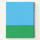 Franklin Playing Soccer Notizblock (Rückseite)