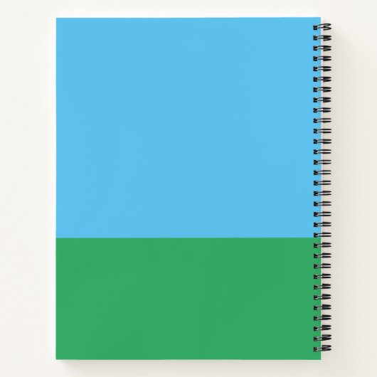 Franklin Playing Soccer Notizblock (Rückseite)