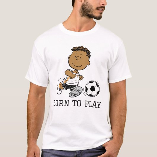 Franklin Playing Soccer T-Shirt (Vorderseite)